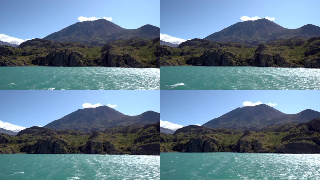 智利巴塔哥尼亚的卡雷拉将军湖