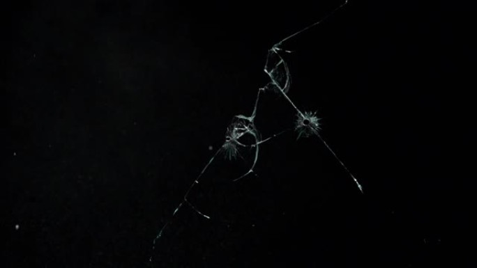 碎镜碎裂玻璃通道素材三维动画