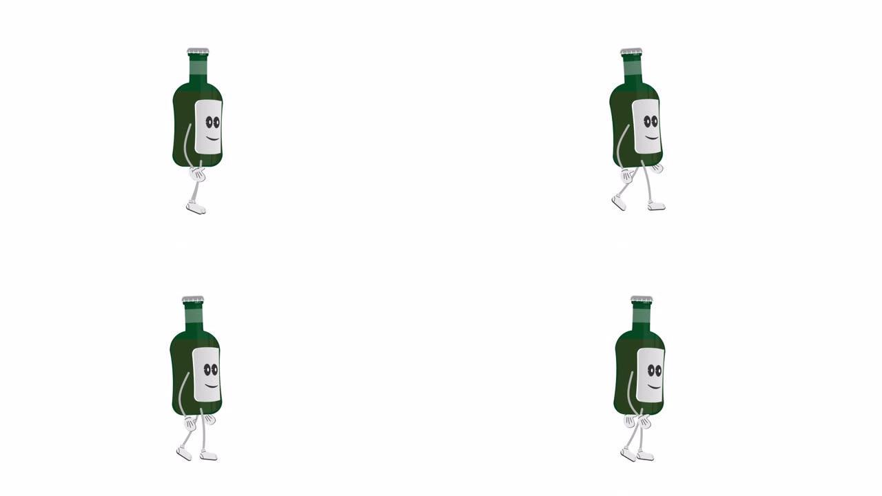 瓶子字符MG卡通拟人拟人化