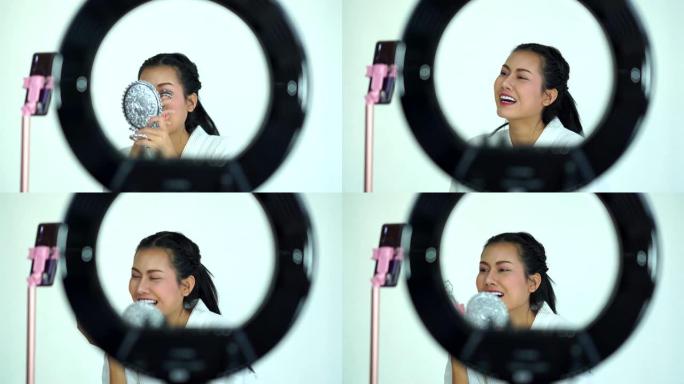 亚洲女人影响直播美女时尚日报vlog视频教程她的产品