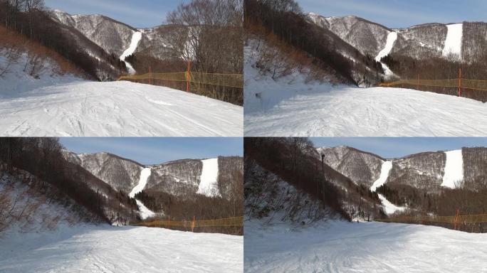 滑雪跑步