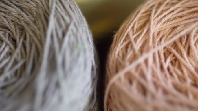彩色毛线，天然染料，用于刺绣和编织。