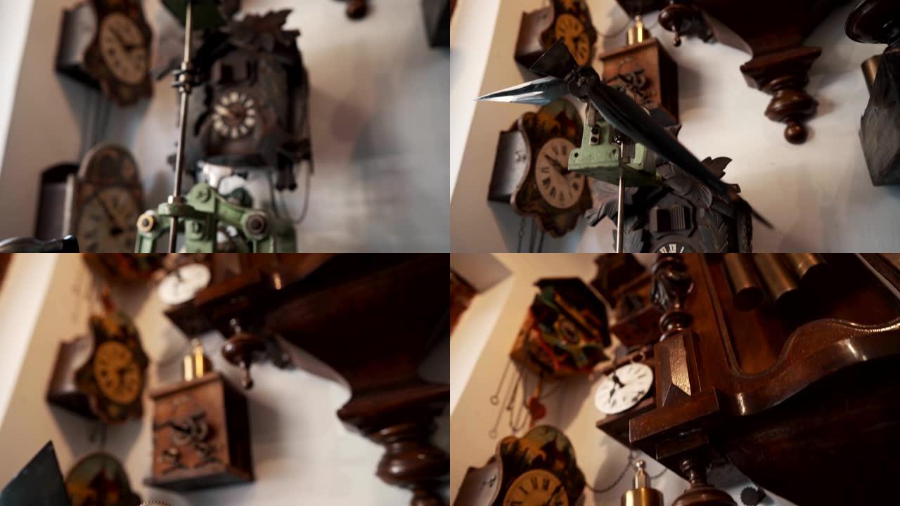 老式时钟机械表时针历史