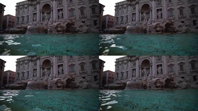 意大利罗马的许愿池。