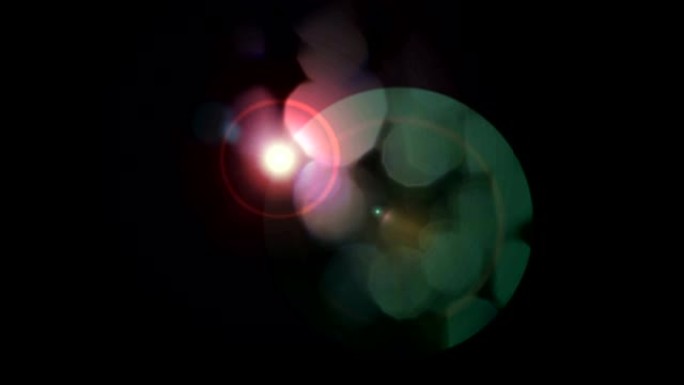 4k抽象博克背景转场光光晕光圈光斑光点