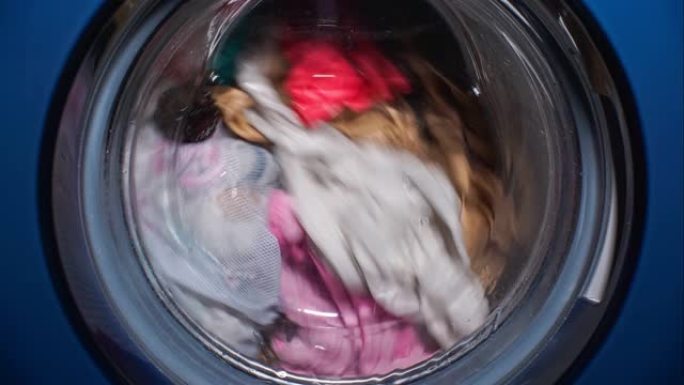 洗衣机在洗衣服过程中的时间流逝顺序。洗衣机