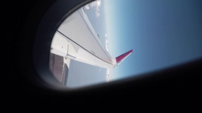 飞机内部视图。出行旅游