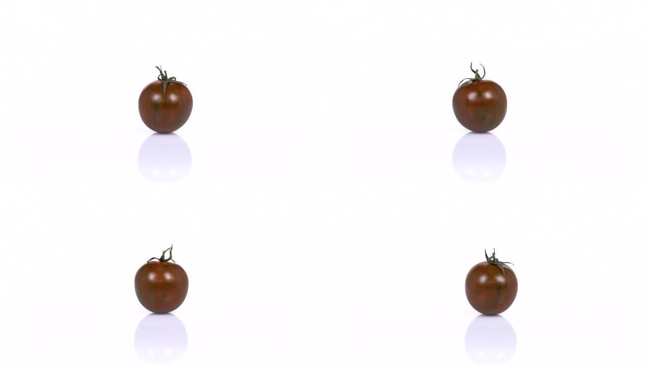西红柿变成白色