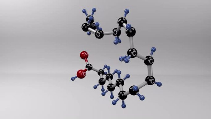 Α-亚麻酸分子。-亚麻酸分子