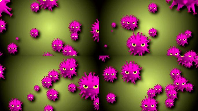冠状病毒细胞背景感染医疗物资抗病毒药物病