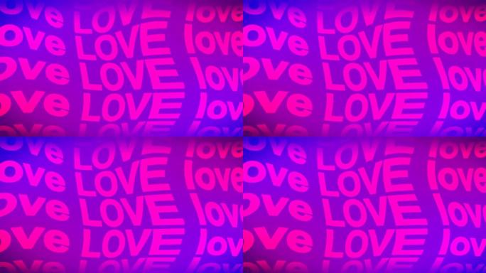 4k抽象动画排版。