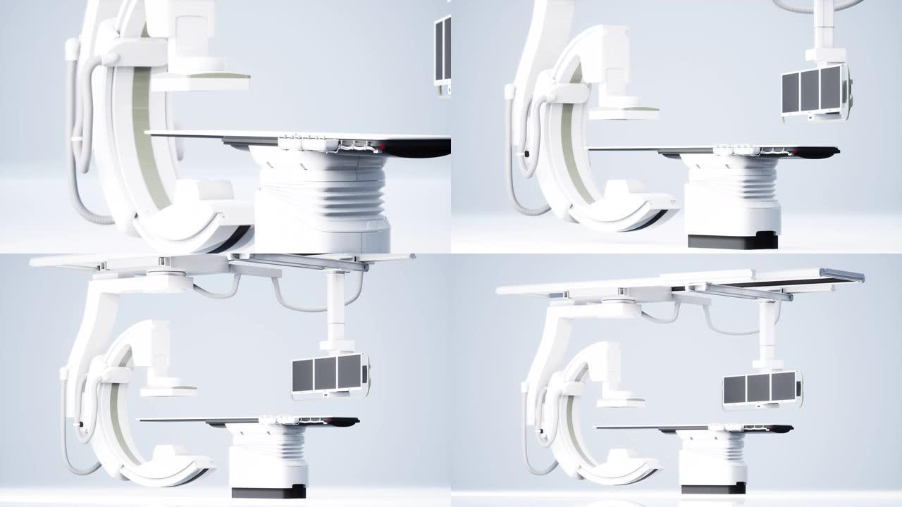 医用x射线扫描三维动画医治设备器械
