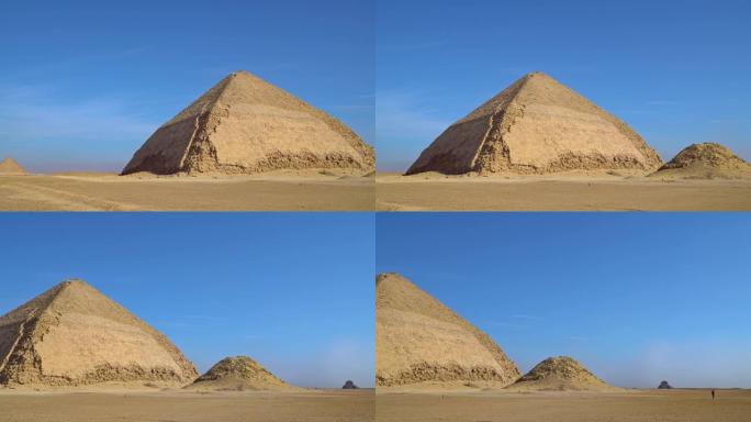 本特金字塔 (Bent Pyramid) 是一座古埃及金字塔，位于开罗以南约40公里的达舒尔皇家墓地