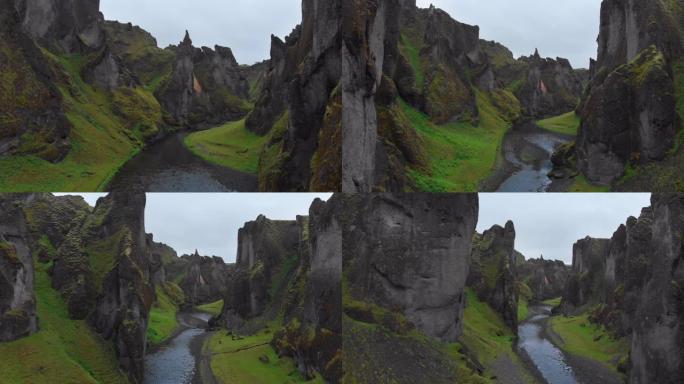 冰岛告别峡谷震撼唯美