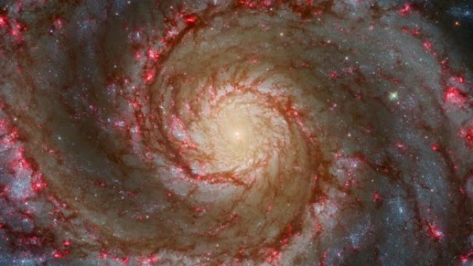 漩涡星系 (M51) 和伴星系