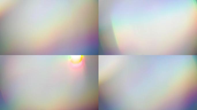 光束的光谱分解光斑光影模糊