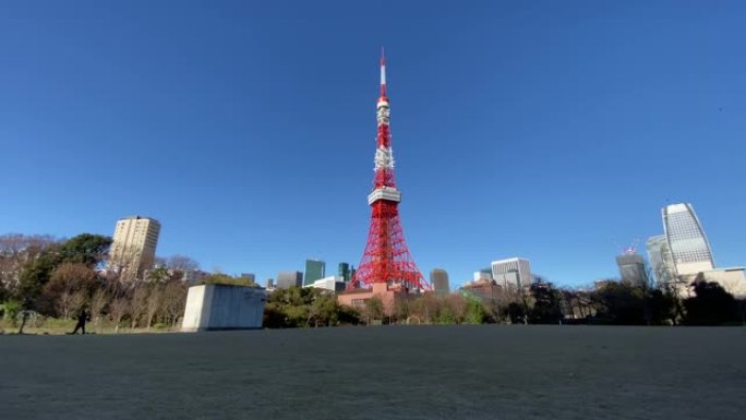 日本东京的芝公园日本东京的芝公园