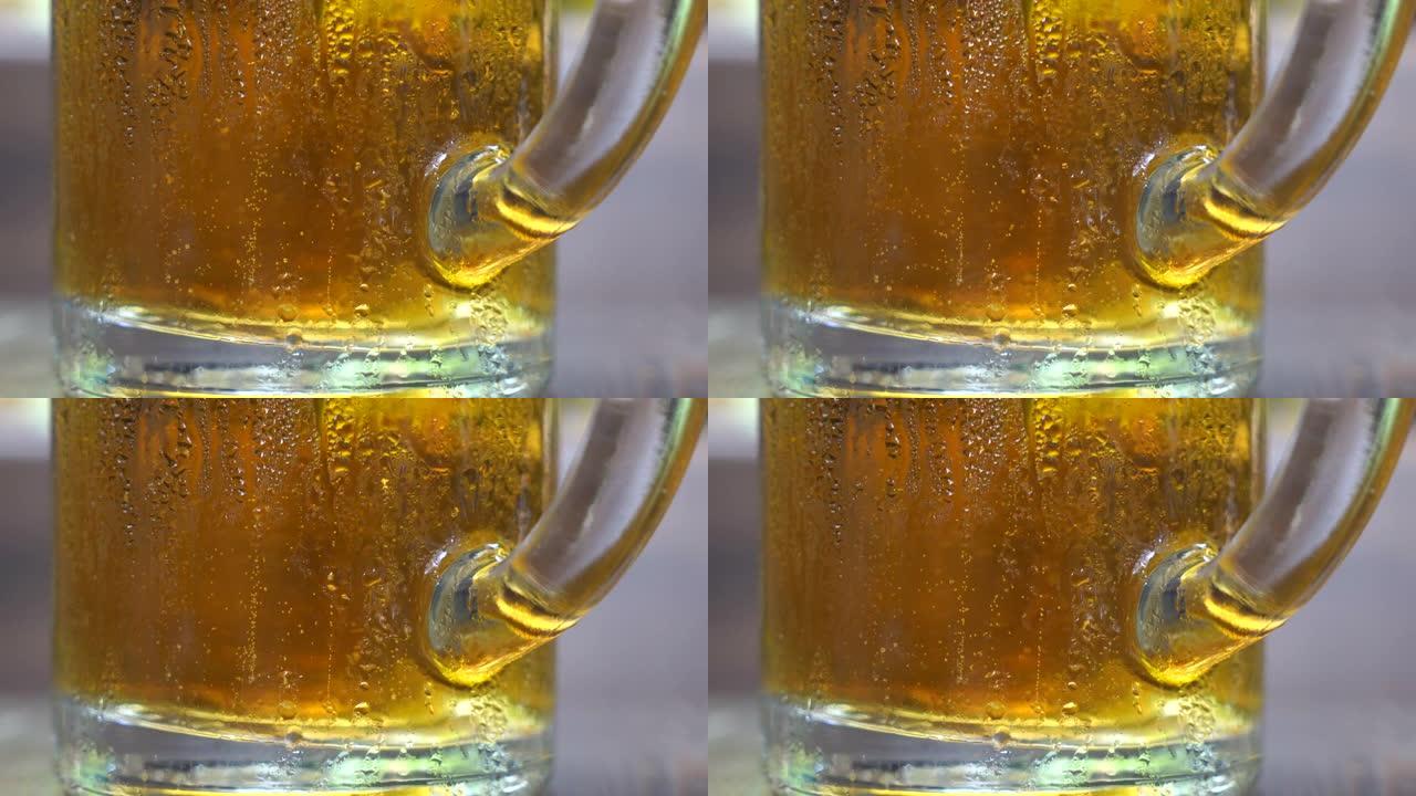 冰镇啤酒视觉创意视频素材