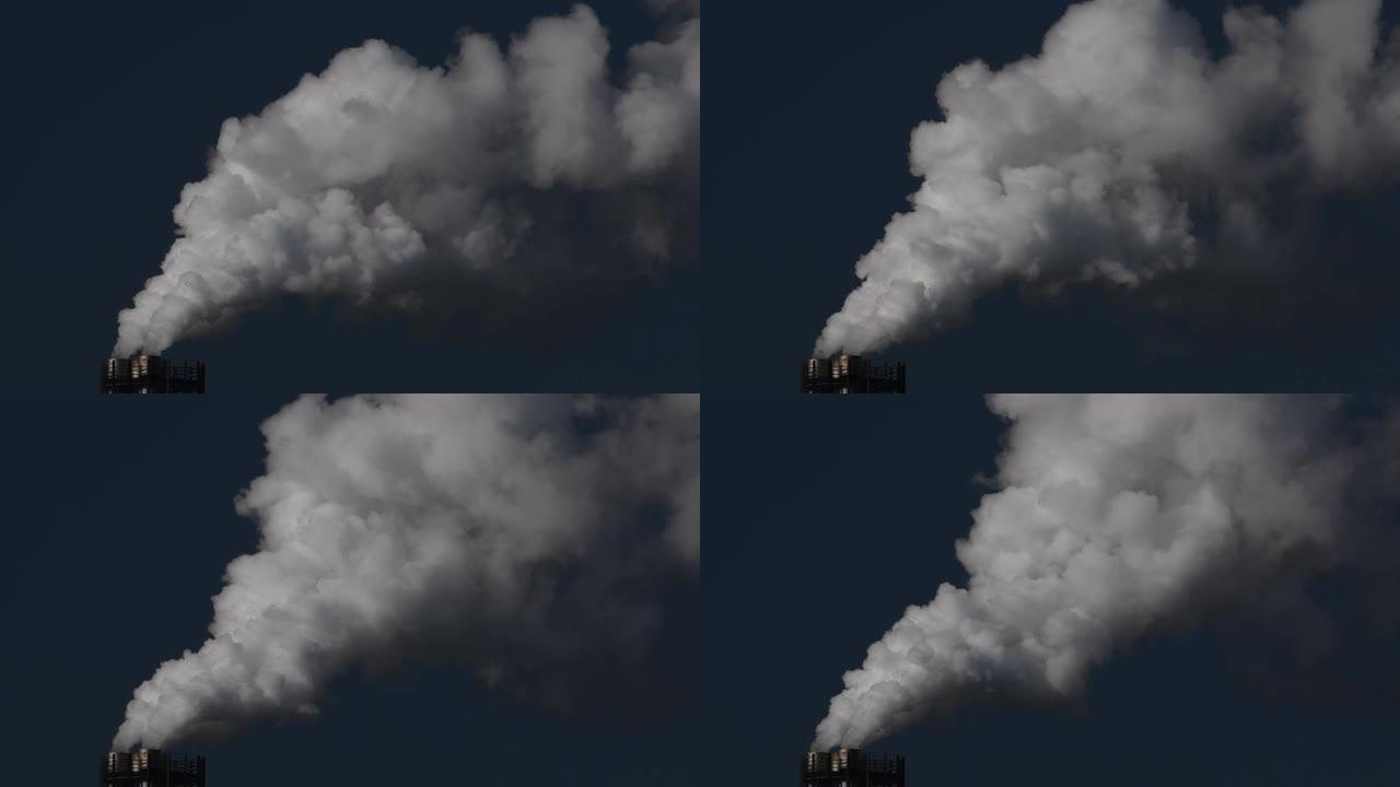 德国柏林环境印象工业污染大气污染废气排放