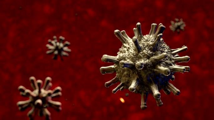 冠状病毒2020-nCov新型冠状病毒冠状病毒负责亚洲流感爆发和冠状病毒流感作为危险流感毒株病例作为