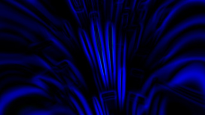 抽象发光变化的形式。霓虹蓝光。