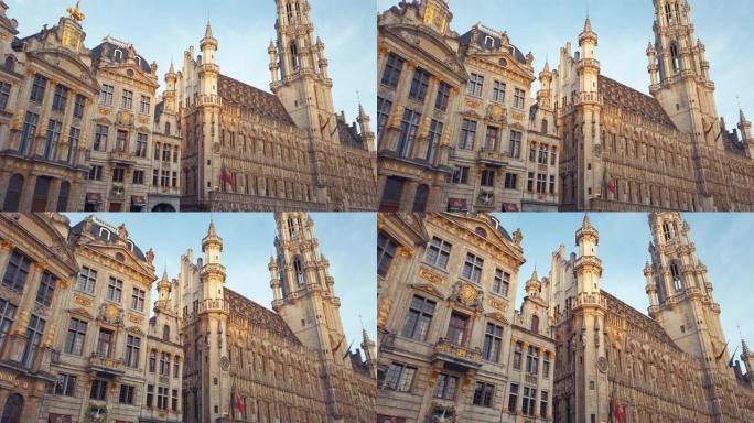 大广场的建筑，布鲁塞尔，比利时