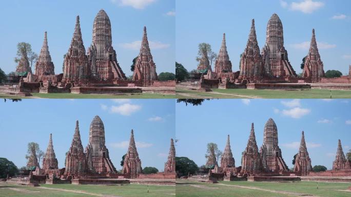 Chaiwattanaram寺是泰国大城府最宏伟，保存最完好的寺庙遗址之一。联合国教科文组织世界遗产