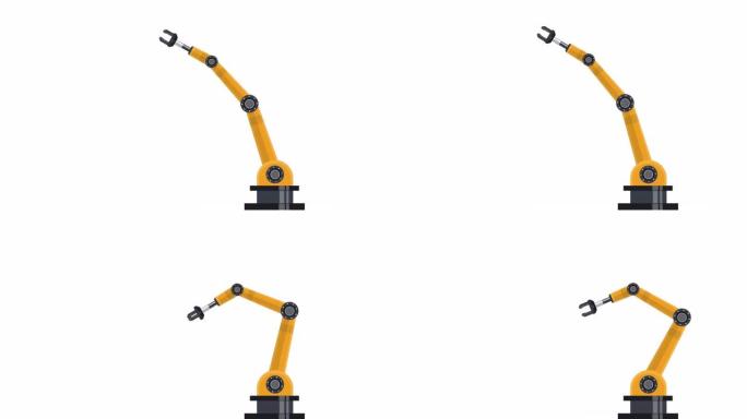 工业机器人动画二维2D