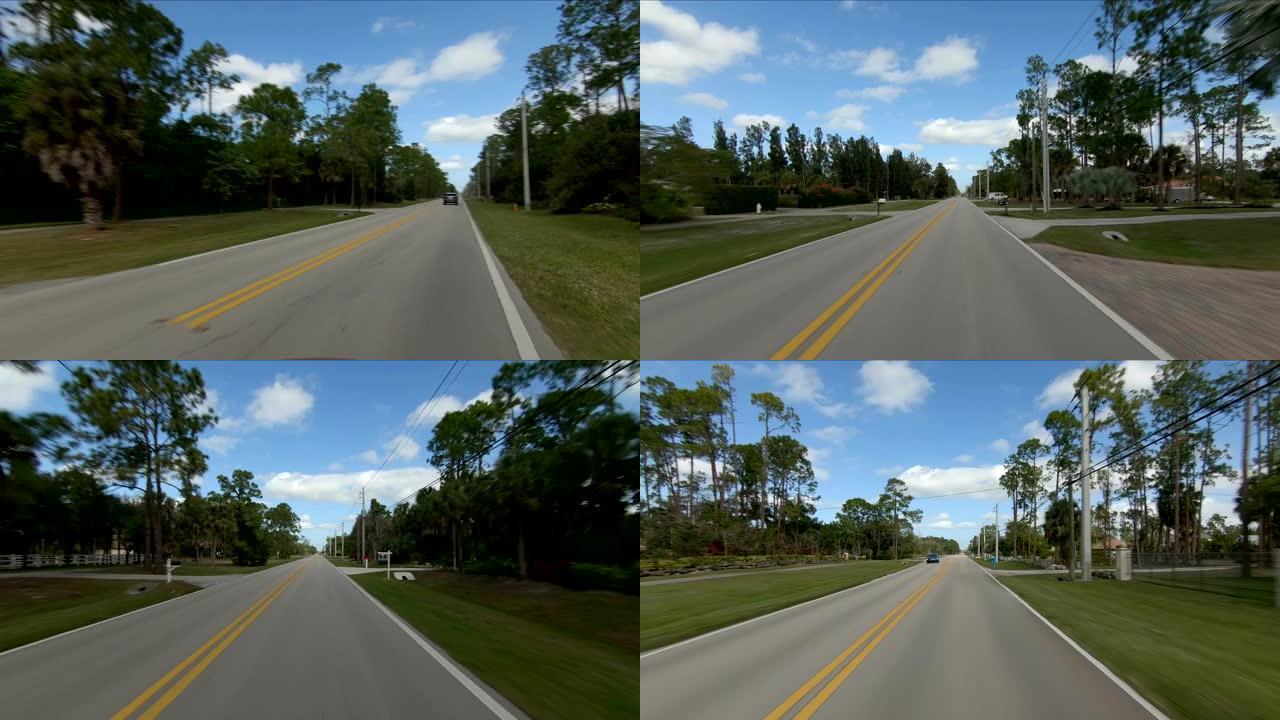 佛罗里达郊区IX同步系列前视图驱动过程板