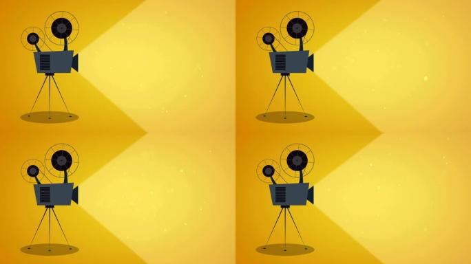 复古电影相机MG二维动画放映机