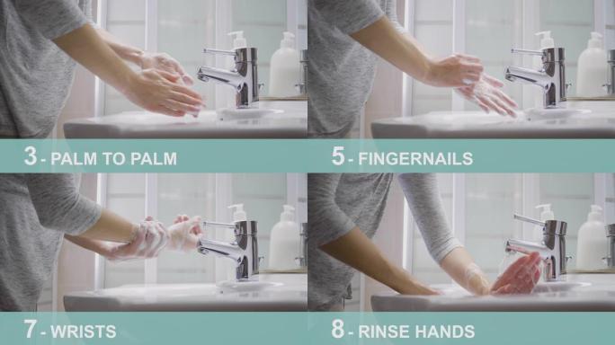 正确洗手方法指南洗手步骤洗手正确方法洗手