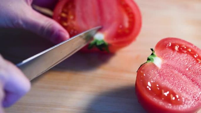 切碎水果番茄美食