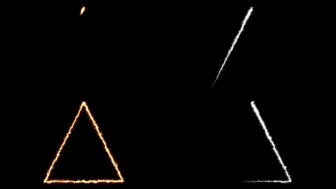 燃烧三角消失两个版本循环阿尔法