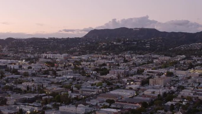 洛杉矶暮光之城空中好莱坞标志