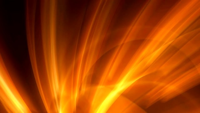 橙色光环抽象运动背景灯光效果