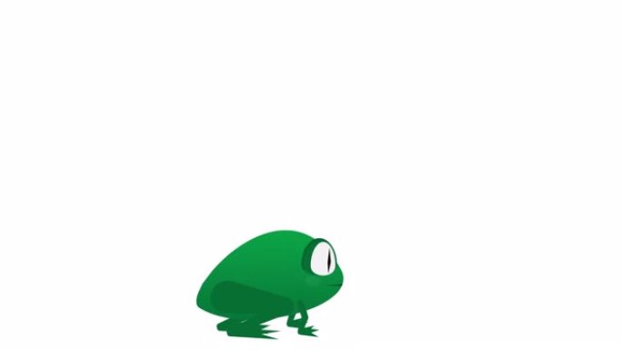 青蛙青蛙动画视频素材二维动画