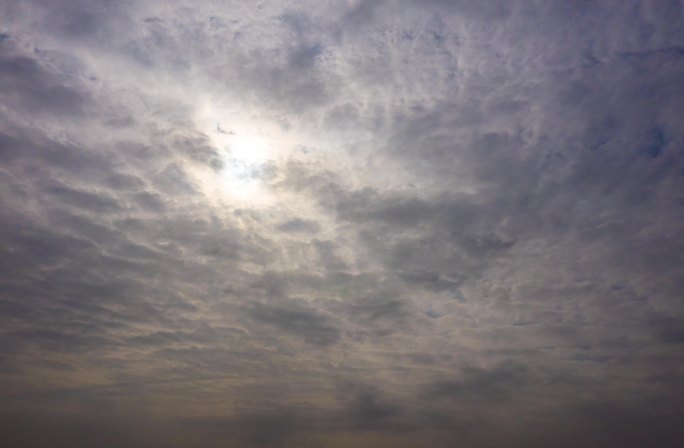 蓝天白云向前运动彩云飘飘延时拍摄摄影