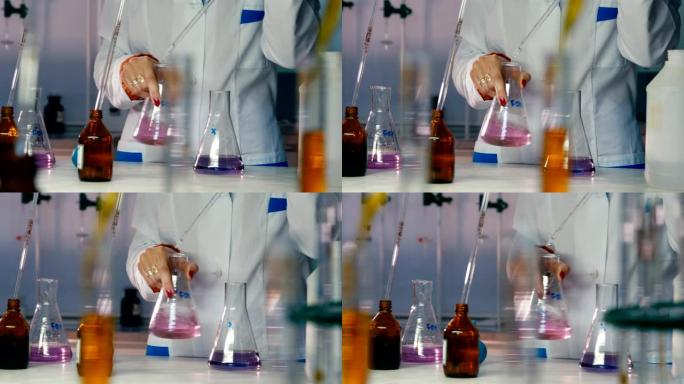 实验室助理用液体样品摇瓶上表