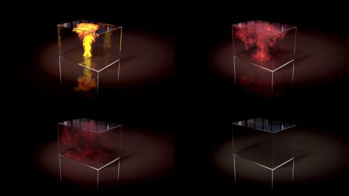 水族馆爆炸，3D动画