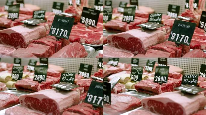 肉店里的肉肉店里的肉牛肉菜市场超市
