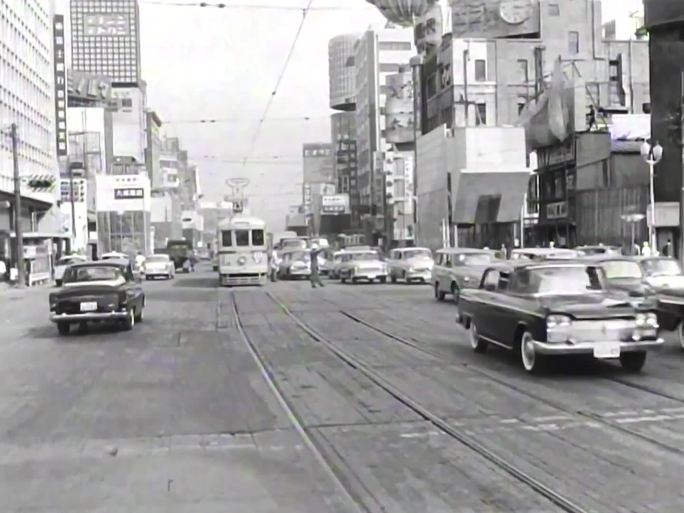 1963年日本 城市交通 有轨电车