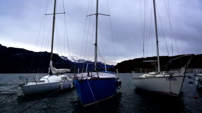 法国的阿讷西湖法国的阿讷西湖帆船