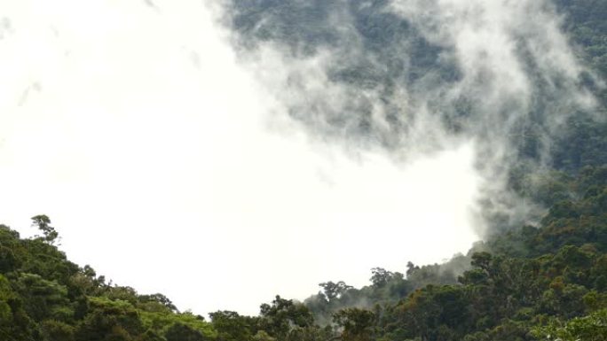中美洲高变性地形中的低空云延时