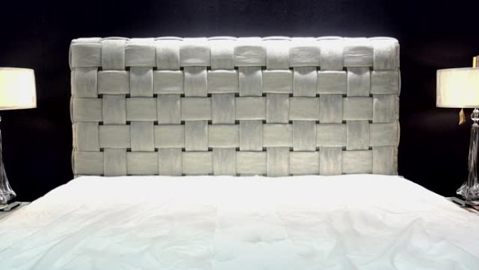 白色现代设计白色床