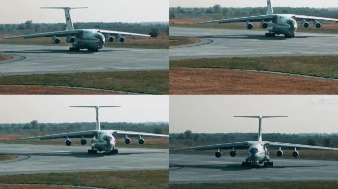 右转时的Il-76表演者