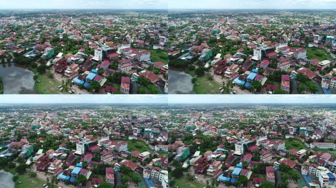 柬埔寨暹粒市的天空