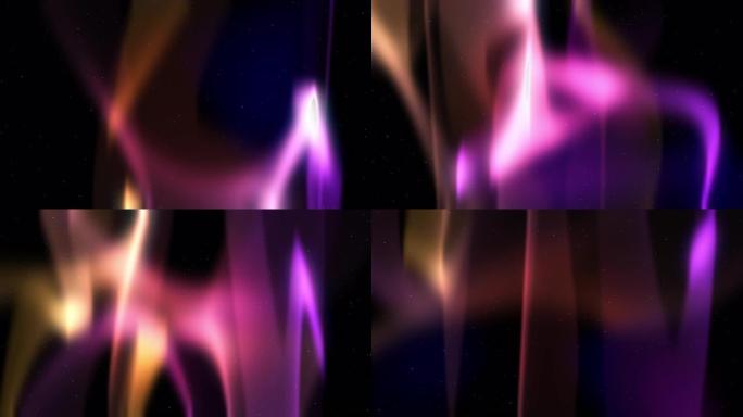 太空中的宇宙能量抽象VJ背景抽象光带