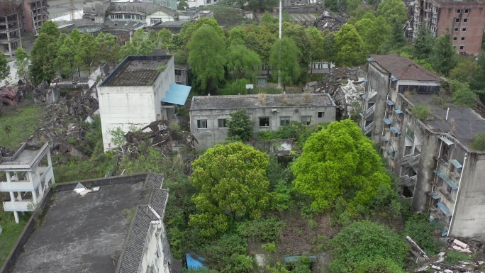 四川北川老县城地震遗址