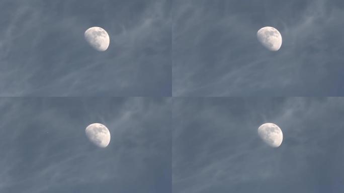 国际空间站和月亮外国的月亮圆云海圆月