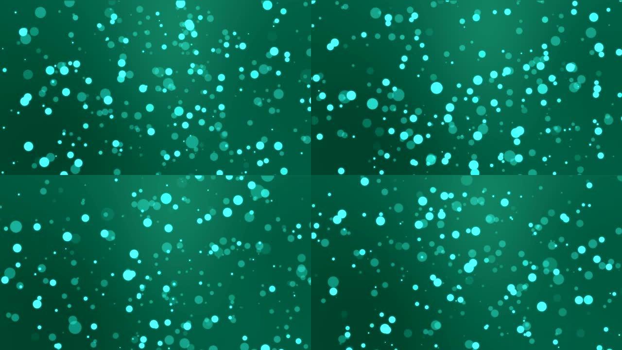 深绿色水下动画深绿色水下动画粒子光斑